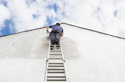 Peinture extérieure à Lespiteau — façades et ravalement
